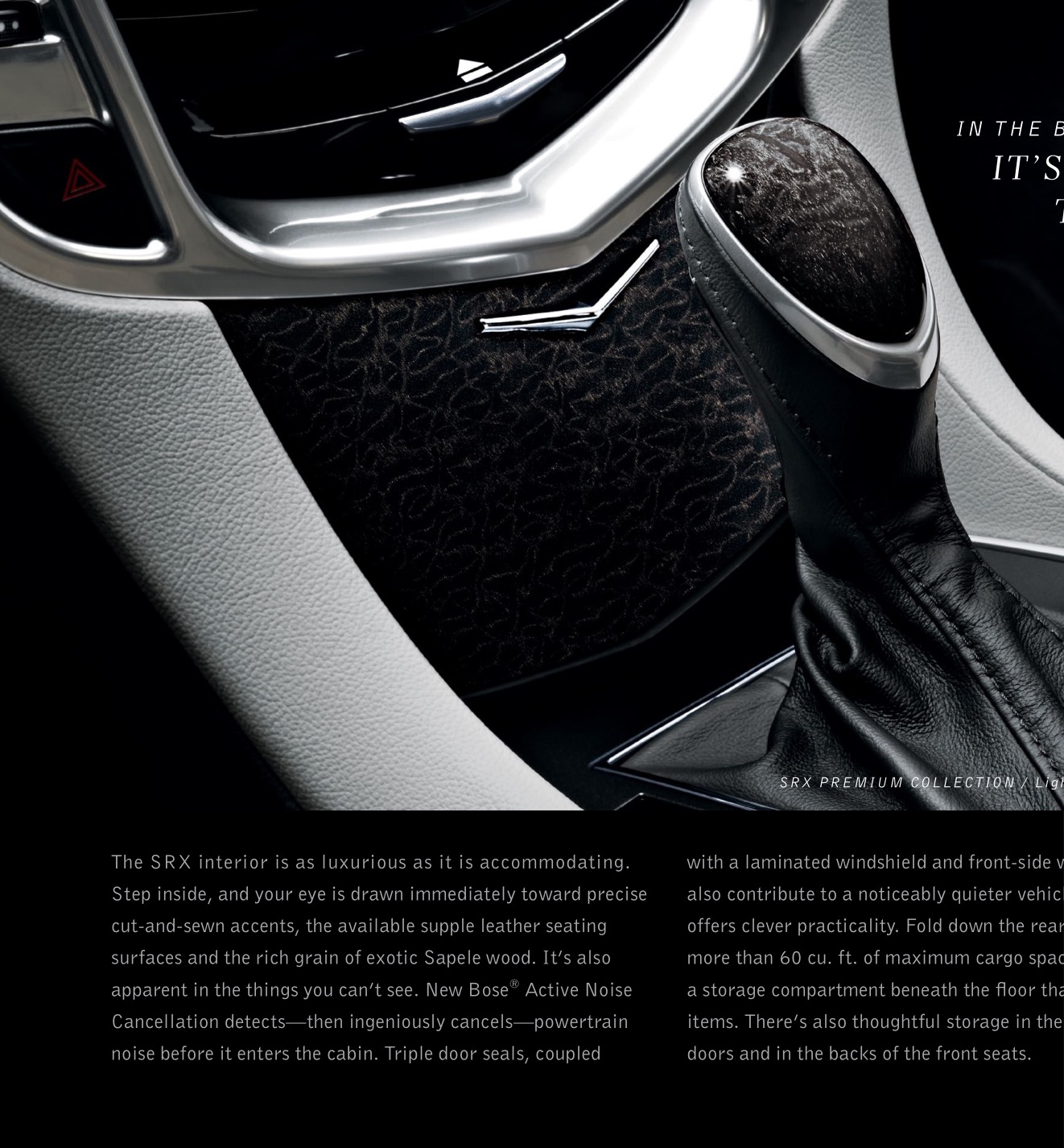 2013 Cadillac SRX Brochure Page 21